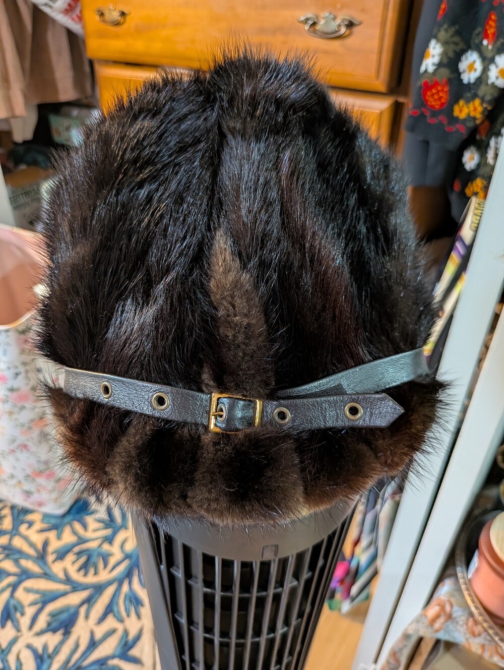 Vintage Women's Betmar Elegante Mink Fur Hat